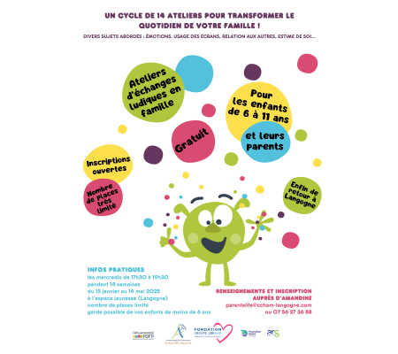 Ateliers d'échanges ludiques en famille