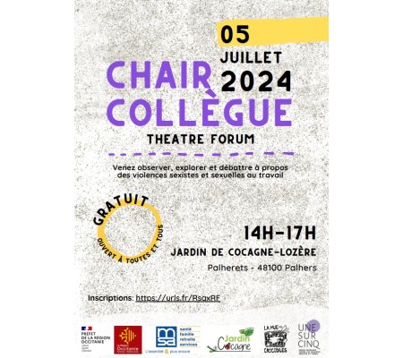Chair Collègue (théâtre forum)