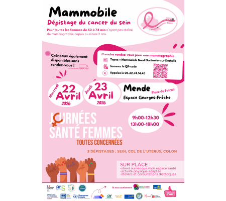 Actions de dépistage - Mammobile