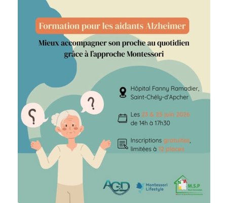 Formation pour les aidants alzihmer